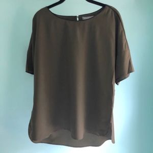 Olive Silky Top